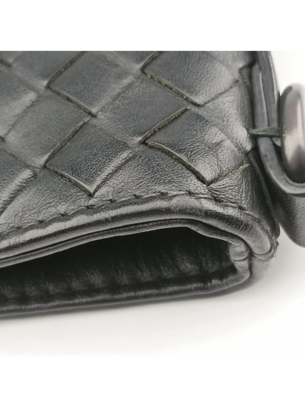 Bottega Veneta Intrecciato Black Lambskin Tote